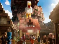 image Minecraft Lava Chicken